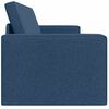 vidaXL Divano letto Blu navy 245 x 78 x 77 cm Tessuto