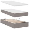 vidaXL Letto con Contenitore Talpa 200 x 200 cm Pelle Sintetica