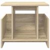 vidaXL Supporto TV Rovere Sonoma 50 x 35 x 45 cm Legno multistrato