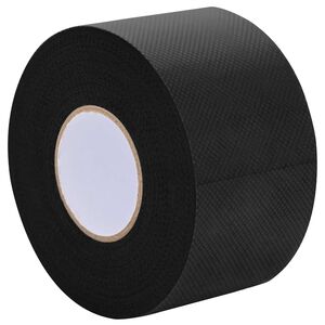 vidaXL Nastro adesivo per erba sintetica Nero 5 cm x 10 m