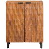vidaXL Credenza Finitura Marrone Acacia 60 x 33 x 75 cm