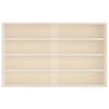 vidaXL Vetrina da collezione in legno con ante 60x8,5x37cm