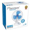 Bestron Ventilatore da Tavolo 27 cm Bianco DDF27W