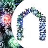 vidaXL Ghirlanda di Natale 200 cm 16 LED Multicolore PET