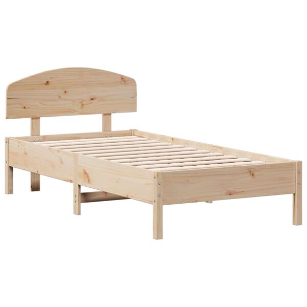 vidaXL Letto senza Materasso 90x190 cm in Legno Massello di Pino