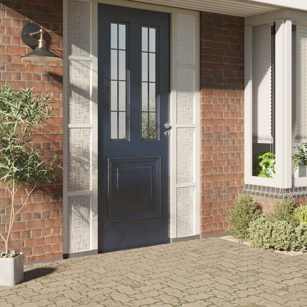 vidaXL Pellicola per Finestra Smerigliata Motivo Stella 45x500 cm PVC