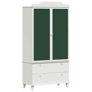 vidaXL Scatola creativa per bambini ROROS Bianco 90 x 45 x 180 cm