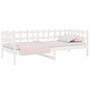 vidaXL Dormeuse senza Materasso Bianca 90x190 cm Legno Massello Pino