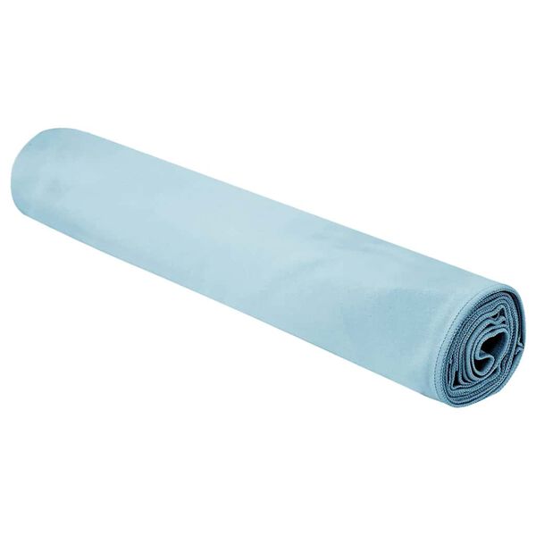 vidaXL Asciugamani Sportivi 2 pcs Blu 180 x 90 cm