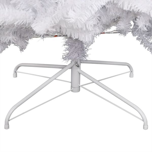 vidaXL Albero Natale Artificiale Incernierato con Neve Fioccata 270 cm