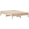 vidaXL Letto senza Materasso 120x190 cm in Legno Massello di Pino