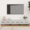 vidaXL Mobile Porta TV Grigio Cemento 150x34,5x30 cm Legno Multistrato
