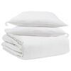 vidaXL Set di Piumoni con cuscino 3 pz Bianco Piuma d'anatra