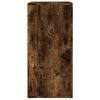 vidaXL Credenze 2 pz Rovere Fumo 79x38x80 cm in Legno Multistrato