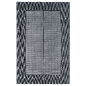 vidaXL Tappeto da Esterni ARAKIL Grigio 120x180 cm in PP