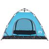 vidaXL Tenda da Campeggio 3 Persone Blu a Rilascio Rapido