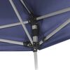 vidaXL Gazebo Esagonale Pop-Up con 6 Pareti Blu Scuro 3,6x3,1 m