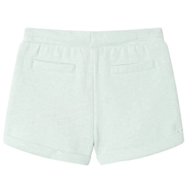 Pantaloncini per Bambini con Coulisse Menta Chiaro Misto 92