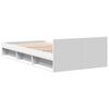 vidaXL Giroletto con Cassetto Bianco 90x200 cm in Legno Multistrato
