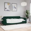 vidaXL Letto da Giorno Verde Scuro 90x200 cm in Velluto