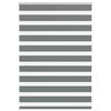 vidaXL Tenda a Rullo Zebra Larghezza Tessuto 95,9 cm Poliestere
