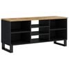 vidaXL Mobile TV 100x33x46cm Legno Massello Mango e Legno Multistrato