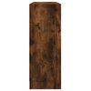 vidaXL Credenza Rovere Fumo 91x28x75 cm in Legno Multistrato