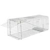 vidaXL Trappola per animali vivi zincata 80 cm