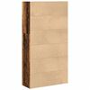 vidaXL Libreria Legno Antico 80x30x152 cm in Legno Multistrato