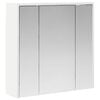 vidaXL Mobiletto per specchio da bagno Bianco 63,5 x 16 x 62,5 cm