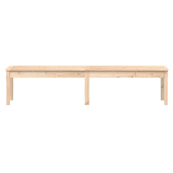 vidaXL Panca da Giardino 2 Posti 203,5x44x45 cm Legno Massello di Pino