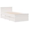 vidaXL Letto con Libreria senza Materasso 75x190 cm in Legno Pino