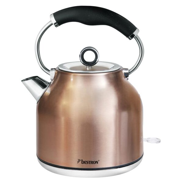 Bestron Bollitore Elettrico senza Fili AWK2200CO 1,7 L 2200 W Rame