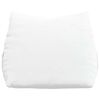vidaXL Cuscino per Schiena Bianco 60 x 20 x 50 cm Tessuto