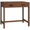 vidaXL Scrivania con Cassetti Naturale Legno di teak solido