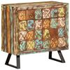 vidaXL Cassettiera Multicolore 70x35x70 cm Legno Massello di Recupero