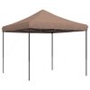 vidaXL Tenda da Festa Pieghevole Pop-Up Marrone 292x292x315 cm