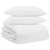 vidaXL Set di Piumoni con cuscino 3 pz Bianco Piuma d'anatra