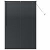 vidaXL Tendaggi a veneziana Nero 175 x 110 cm Alluminio