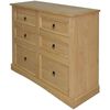 vidaXL Credenza Pino Messicano Gamma Corona 110x43x81 cm