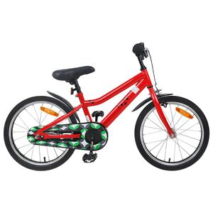 vidaXL Bicicletta per Bambini 18 Pollici per bambini dai 5 ai 7 anni