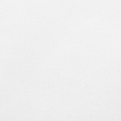 vidaXL Parasole a Vela in Tessuto Oxford Rettangolare 2x3 m Bianco