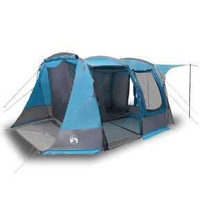 vidaXL Tenda da Campeggio per Auto Blu Impermeabile