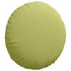 vidaXL Cuscini per Seduta 2 pcs Verde chiaro &Oslash;60 x 21 cm Tessuto