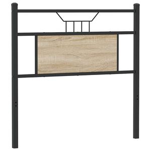 vidaXL Testiera di Ricambio Rovere Sonoma 80 cm Legno Multistrato