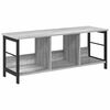 vidaXL Libreria Grigio Sonoma 102 x 32 x 40,5 cm Legno multistrato