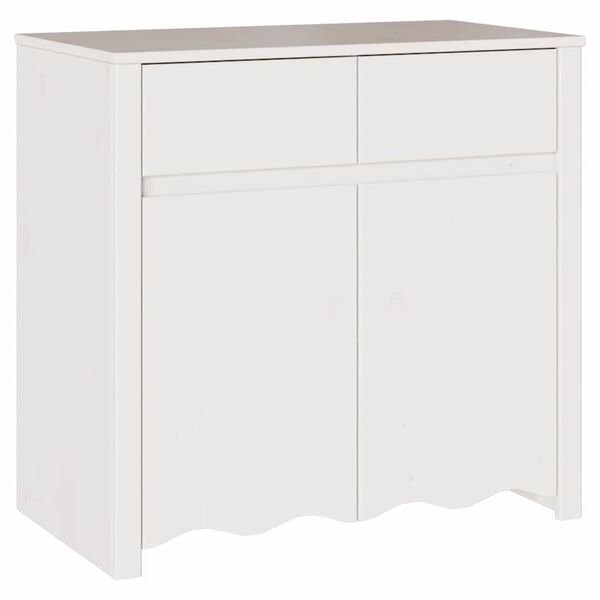 vidaXL Credenza Drammen Bianco 79 x 43 x 75.5 cm