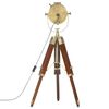 vidaXL Lampada da Terra a Treppiede Legno Massello di Mango 69 cm