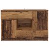vidaXL Credenza Legno vecchio 100 x 30 x 65,6 Legno multistrato