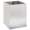 vidaXL Vaso da giardino Acciaio inossidabile 32 x 32 x 40 cm